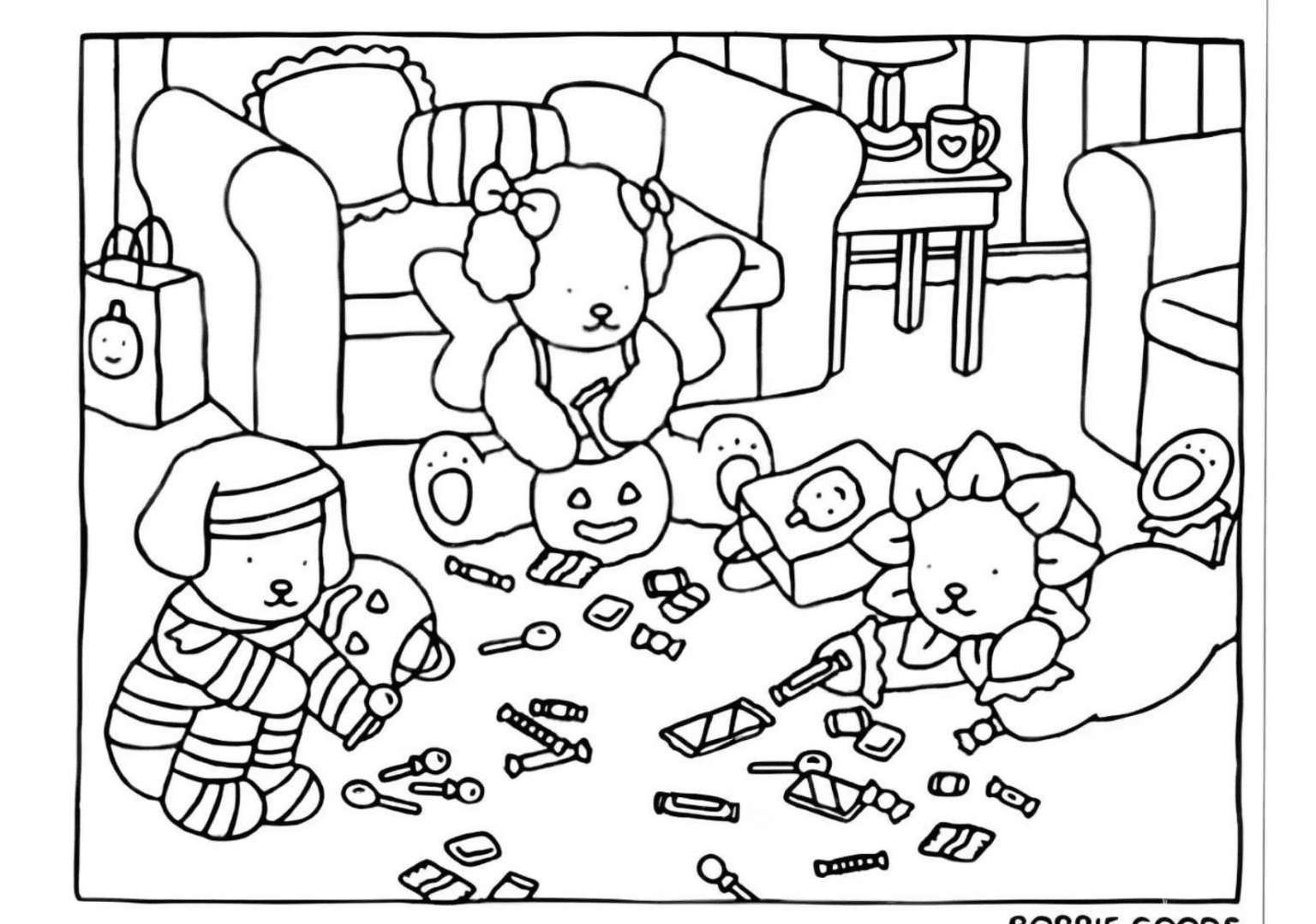 Desenhos de Bobbie Goods para Imprimir e Colorir