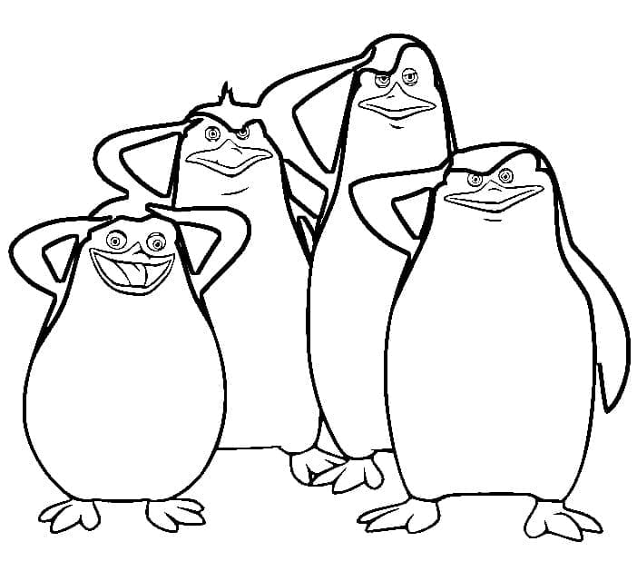 Pinguins de Madagascar