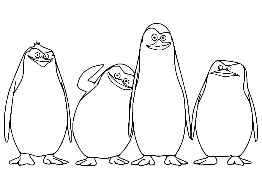Pinguins de Madagascar