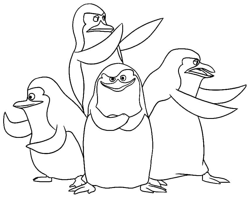 Pinguins de Madagascar