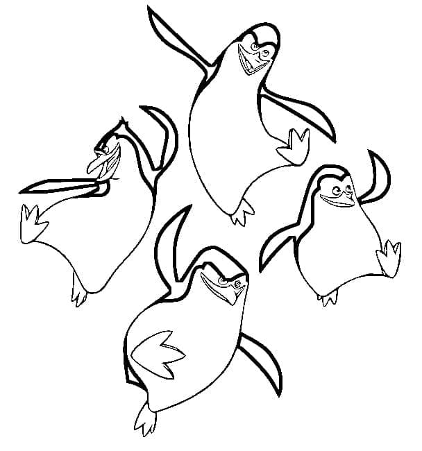 Pinguins de Madagascar