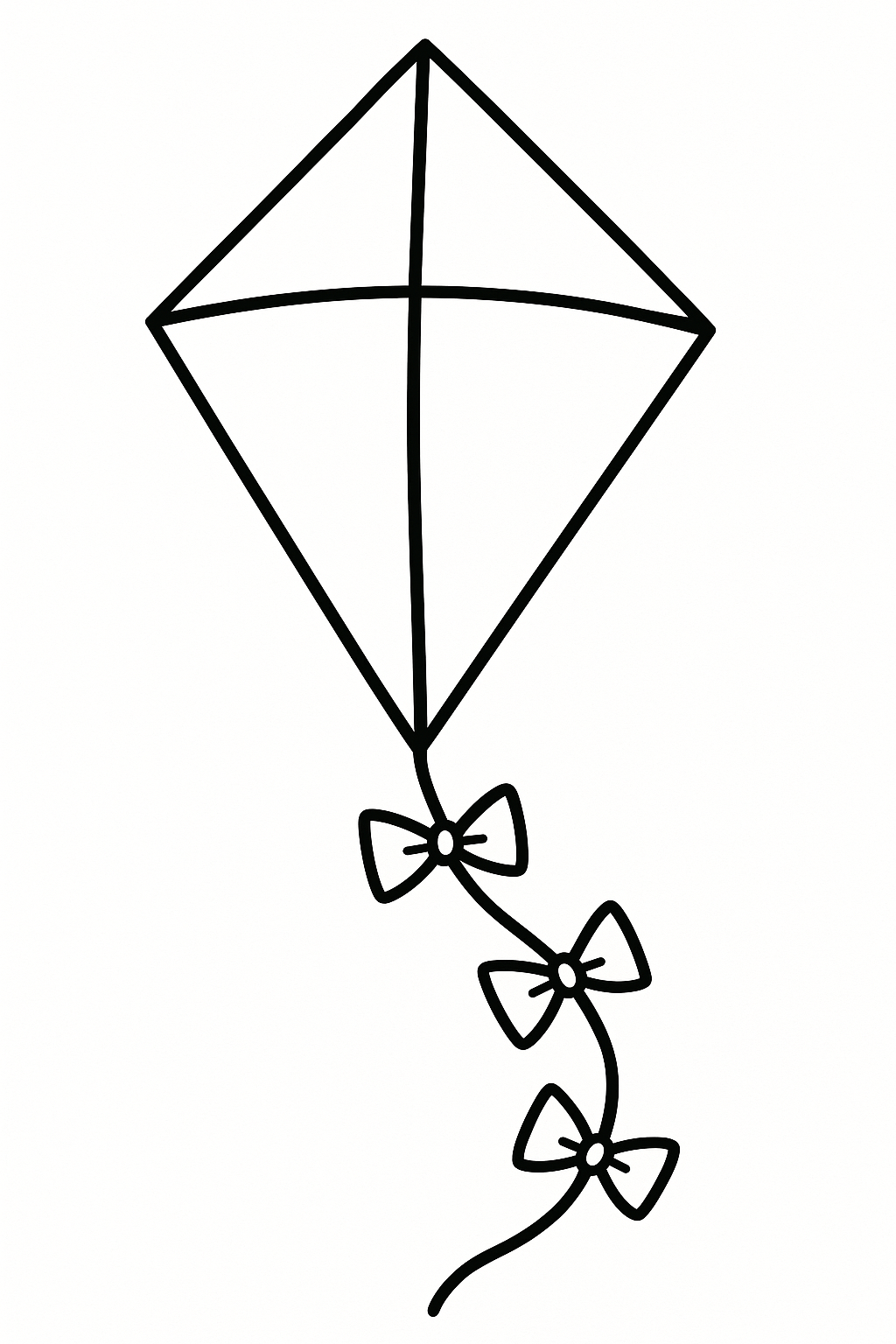 Desenhos de Pipa para Imprimir e Colorir