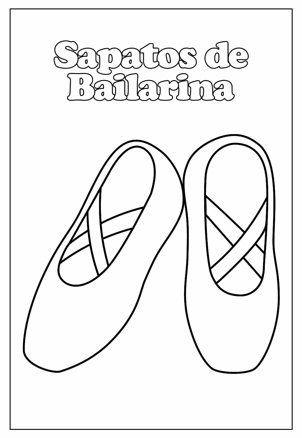 Sapatos de Bailarina