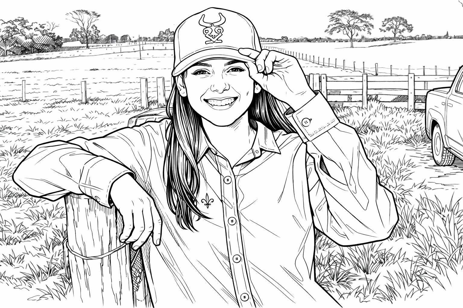 Desenhos de Ana Castela para Imprimir e Colorir