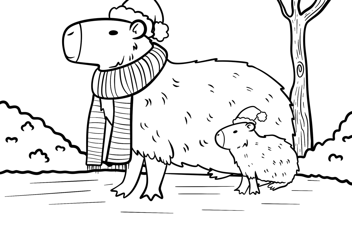 Capivara de Natal