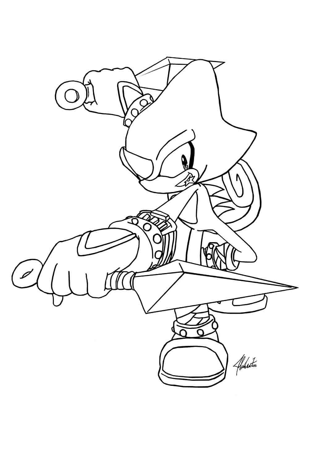 Espio the Chameleon
