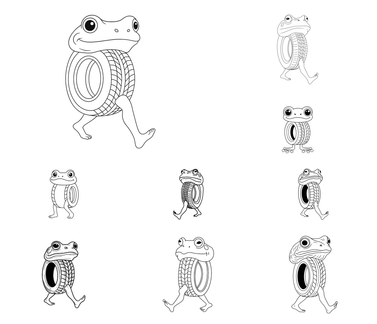 10 desenhos de Boneca Ambalabu — Para colorir e imprimir 10 desenhos de Boneca Ambalabu — Para colorir e imprimir
