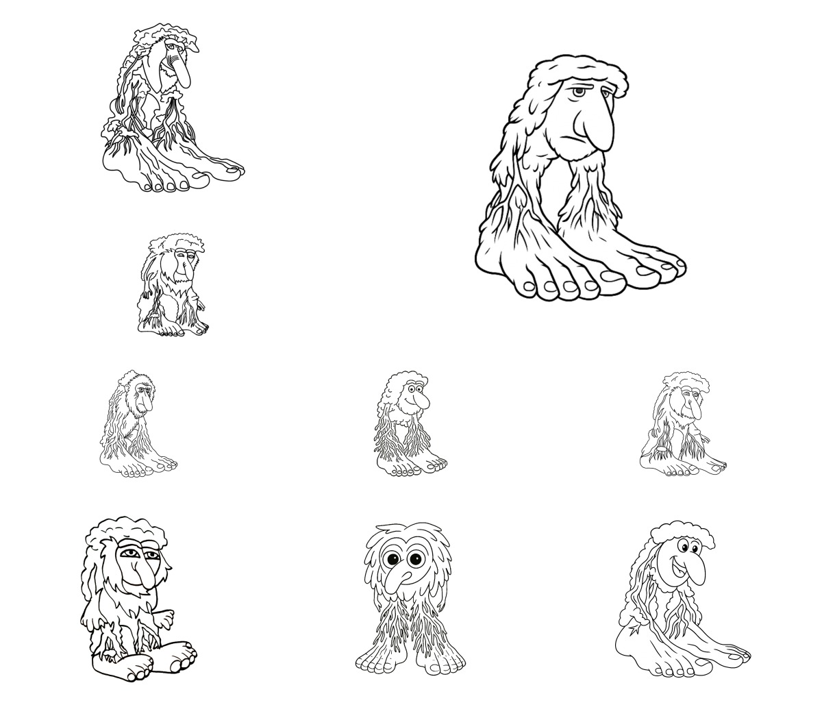 9 desenhos de Brr Brr Patapim — Para colorir e imprimir 9 desenhos de Brr Brr Patapim — Para colorir e imprimir