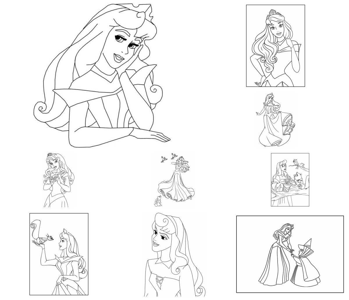 43 desenhos de A Bela Adormecida — Para colorir e imprimir 43 desenhos de A Bela Adormecida — Para colorir e imprimir