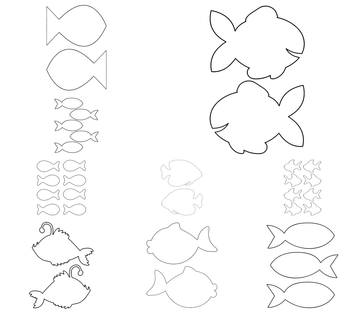 15 desenhos — Para colorir e imprimir