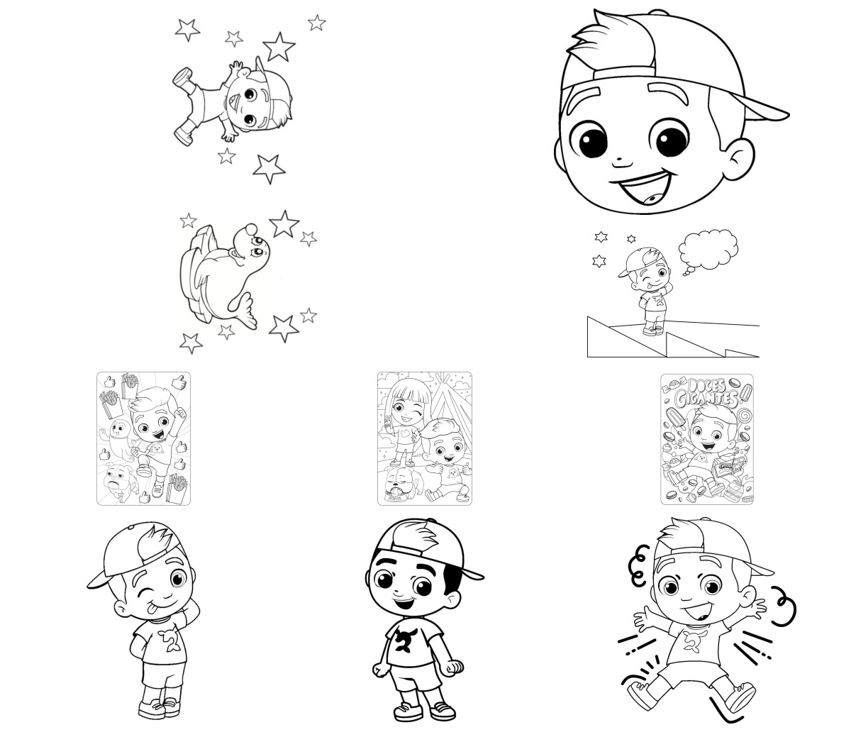 10 desenhos de Luccas Neto — Para colorir e imprimir